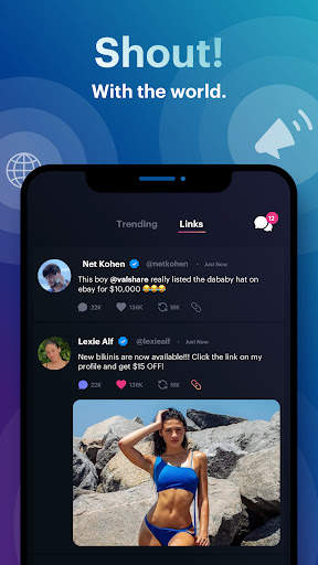 LinkMe | Link, Network, Shout! screenshot 4