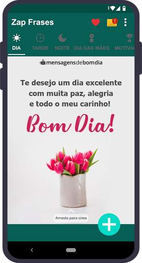 Zap Frases: mensagens imagens bom dia - WhatsApp screenshot 1