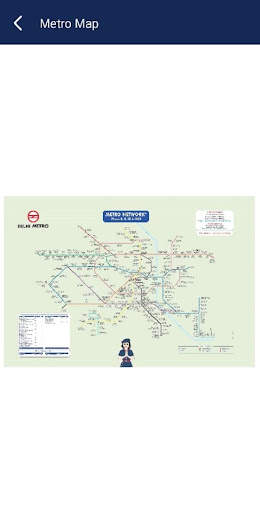 Delhi Public Transport - Metro and DTC Bus Routes screenshot 6