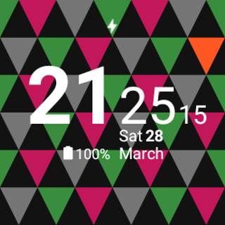 Triangular WatchFace screenshot 4
