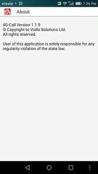4G-Call screenshot 4