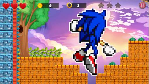 Blue Hedgehog Classic Dash Adv скриншот 2