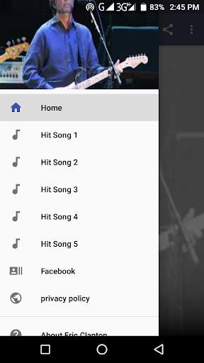 Eric Clapton Song screenshot 1
