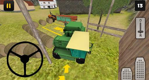 Harvester Driving 3D: Wheat Unloading screenshot 5