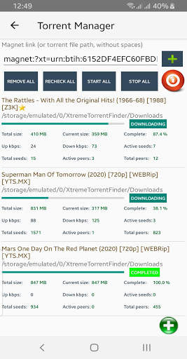Xtreme Torrent Finder - ( Search & Download ) screenshot 6
