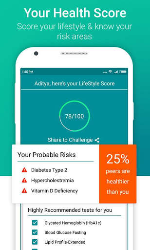 Healthians -Full Body Health Checkup & Blood Tests screenshot 4