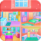 House Clean up, design, fuga-la casa decorazione icon