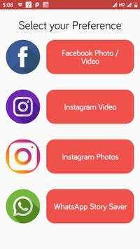 Video Downloader For Facebook Instagram WhatsApp screenshot 3
