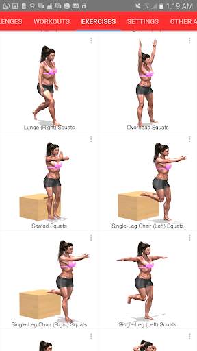 3D Squats Home Workout screenshot 4
