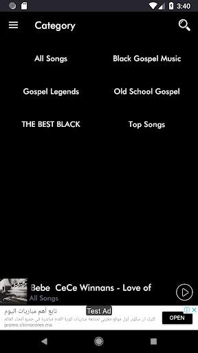 Black Gospel Music old classic Songs screenshot 4