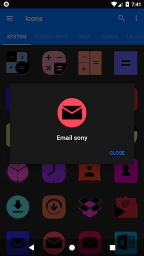 Colorful Flat Icon Pack screenshot 5