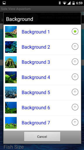 Aquarium Live Wallpaper Touch screenshot 11