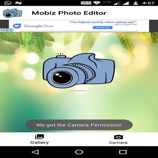 Mobiz Photo Editor screenshot 1