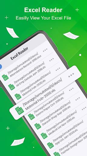 Excel Reader - Xlsx File Viewer screenshot 1