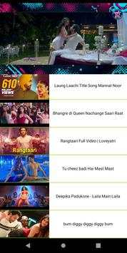 Bollywood video songs HD screenshot 4