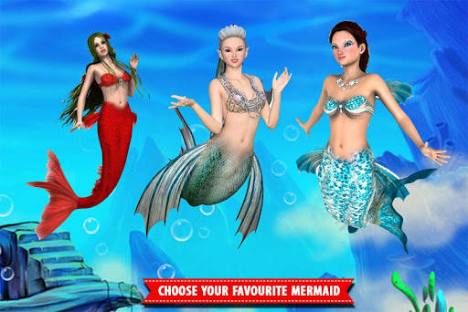 Mermaid Simulator Games: Sea & Beach Adventure screenshot 6