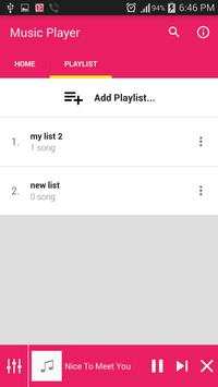 Music Player 5 تصوير الشاشة