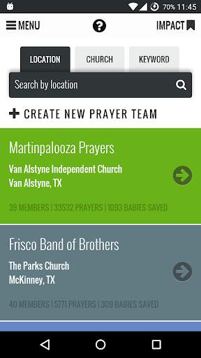 Human Coalition Prayer App screenshot 5