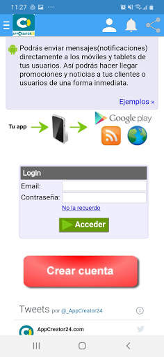 AppCreator24 screenshot 2