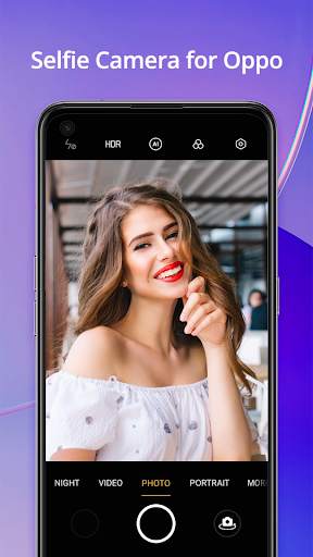 Camera for Oppo Reno 6 - Selfie Expert Camera screenshot 1