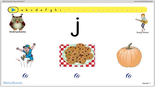 Letter Sounds Song and Game™ (Lite) screenshot 3