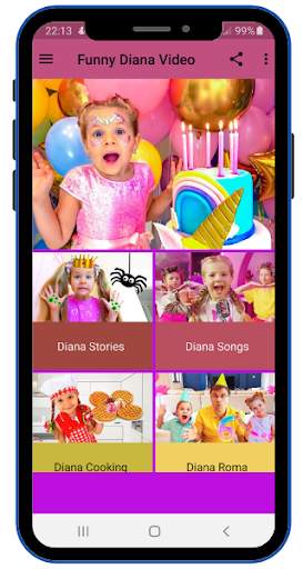 Funny Diana Roma Wallpapers and Video screenshot 3