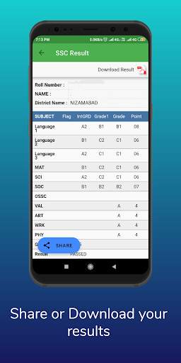 TS SSC Results 2020 App 10th Class - BSE Telangana скриншот 5