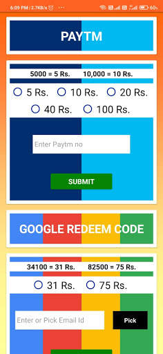 $cratch & Earn : Free Scratch And earn paytm cash screenshot 4
