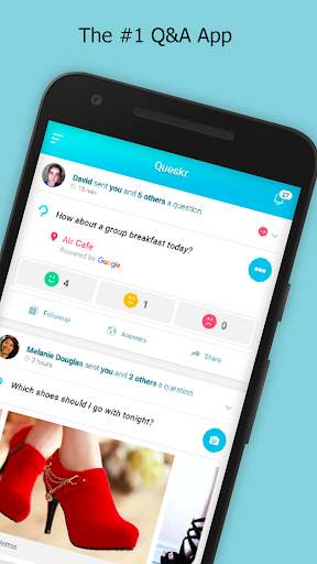 Queskr - The Q&A App. Make Decisions Together. screenshot 1