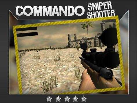 Komando Sniper Shooter 3D screenshot 8