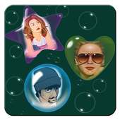 Bubble Shape Photo Collage