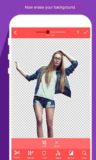 Auto  Background Eraser : Crop Photo screenshot 2