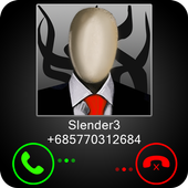 Fake Call Slender Joke icon