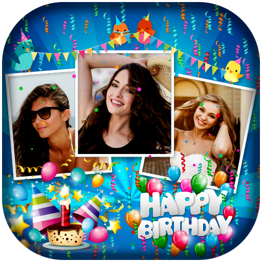 Happy Birthday Collage Maker icon