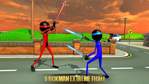 Stickman Ninja War Extreme Fight 3D screenshot 11
