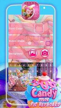 Candy Color Pic Keyboard screenshot 4