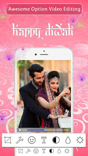 Diwali Video Status Maker screenshot 4