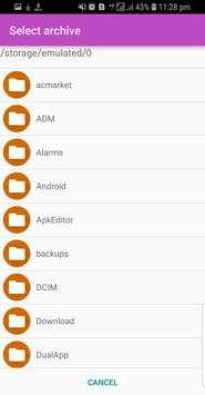 Winrar screenshot 1