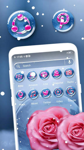 Rose Magic Ball Theme screenshot 4