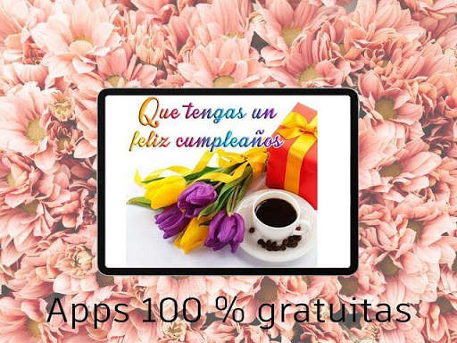 Feliz Cumpleaños Con Flores screenshot 5