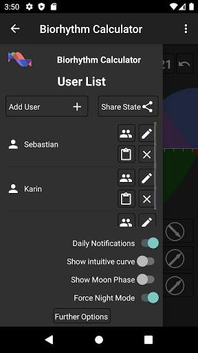Biorhythm Calculator screenshot 3
