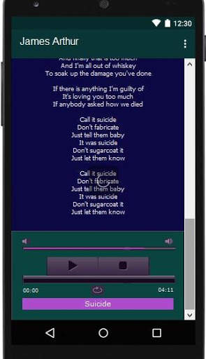 James Arthur Lyrics Music screenshot 5