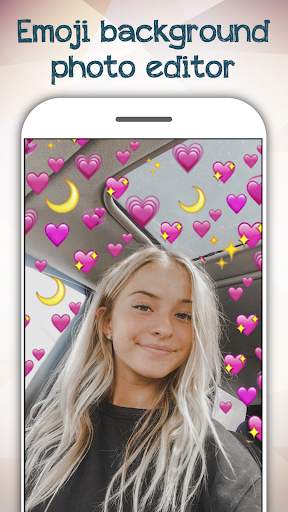 Emoji Background Photo Editor screenshot 1