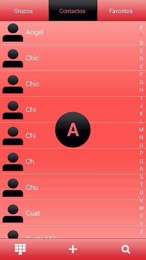 THEME FOR EXDIALER GLASS RED screenshot 3