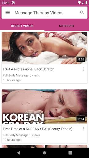 Hot Massage Video-Healthy Relaxation screenshot 3
