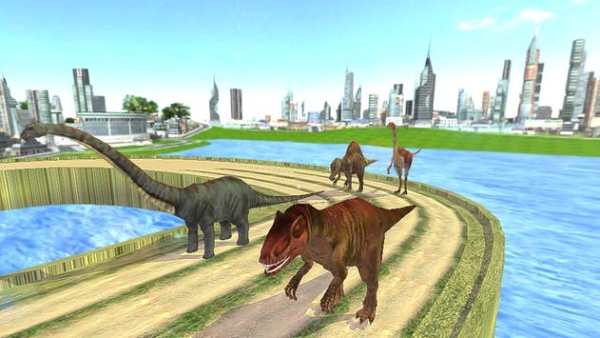 Jurassic Dino Island Racing Games screenshot 4