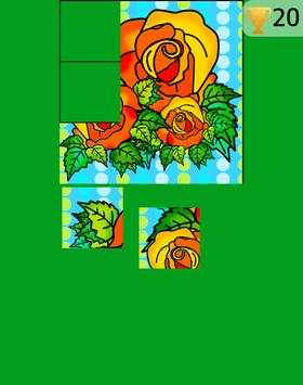jigsaw puzzles kids - flowers screenshot 5