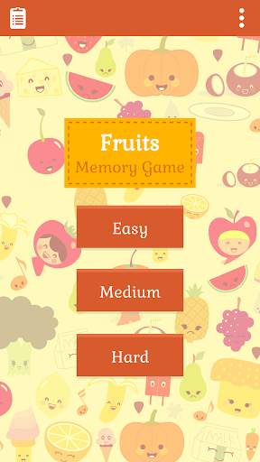 Fruits Memory Game For Kids screenshot 2