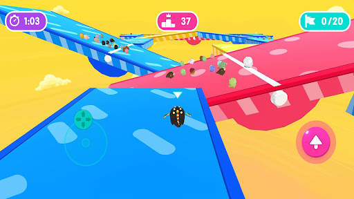 Fall.io - Race of Dino screenshot 18