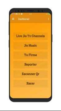 Live jio TV guide screenshot 2